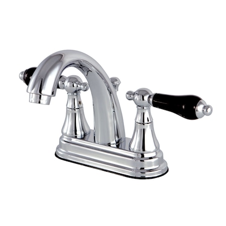 Kingston Brass KS7611PKL 4" Centerset Bathroom Faucet, Polished Chrome KS7611PKL
